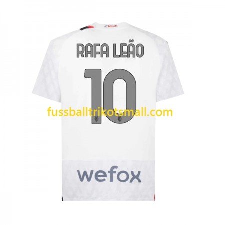 Fußballtrikots AC Mailand Rafael Leao 10 2023-2024 Kurzarm Auswärts-trikot kaufen